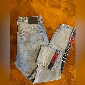 Levi’s 501 size 30/28 Button Fly, High waisted, straight/skinny leg